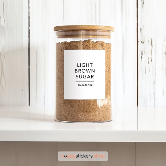 36 Labels • Avenir Minimalist Pantry for Kitchen • Organization Pantry Labels - Picture 5 of 17